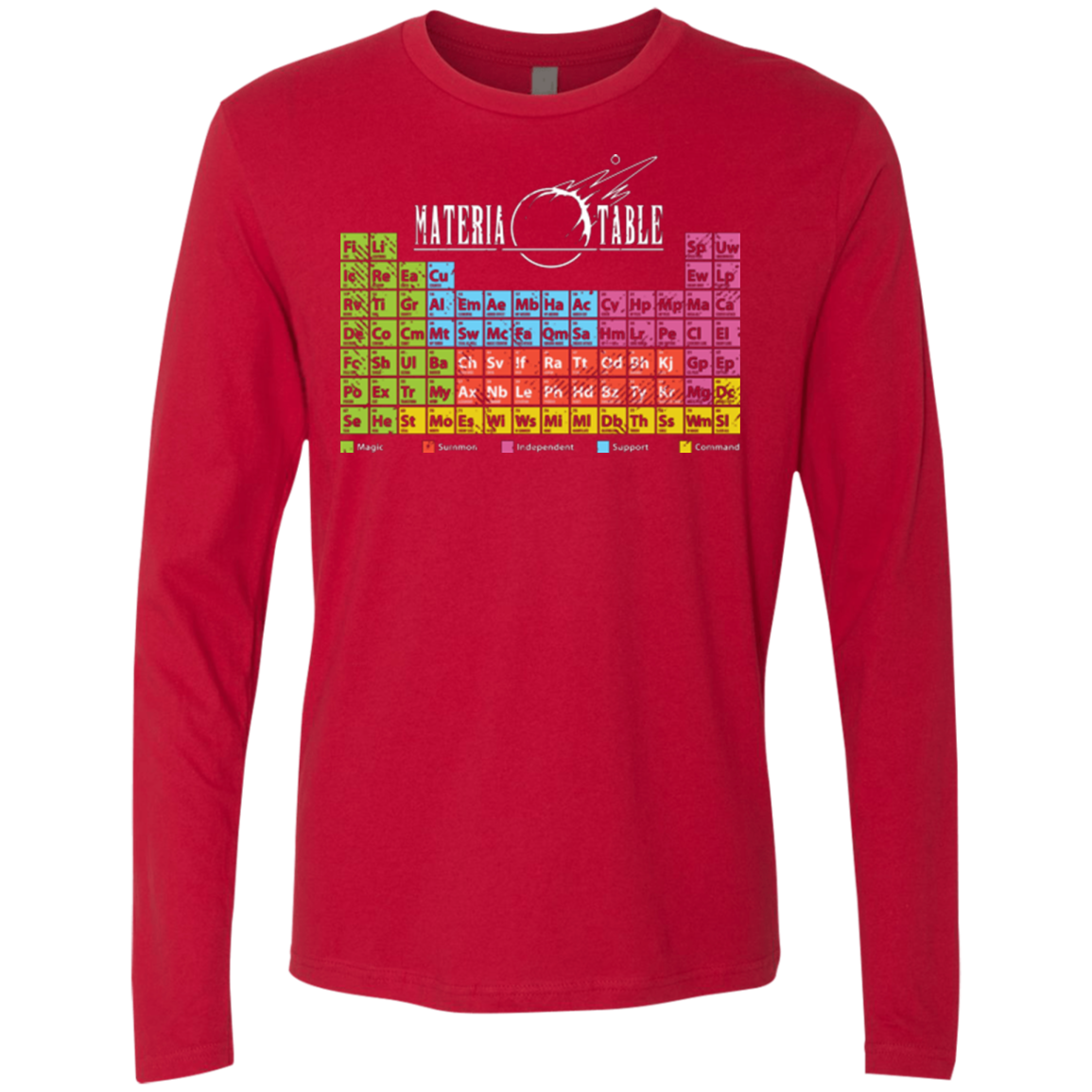 MATERIA TABLE Men's Premium Long Sleeve