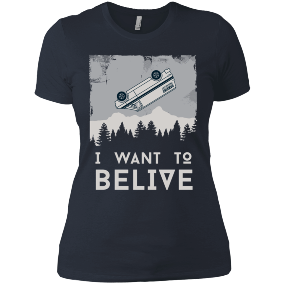 I Want to Believe Women's Premium T-Shirt