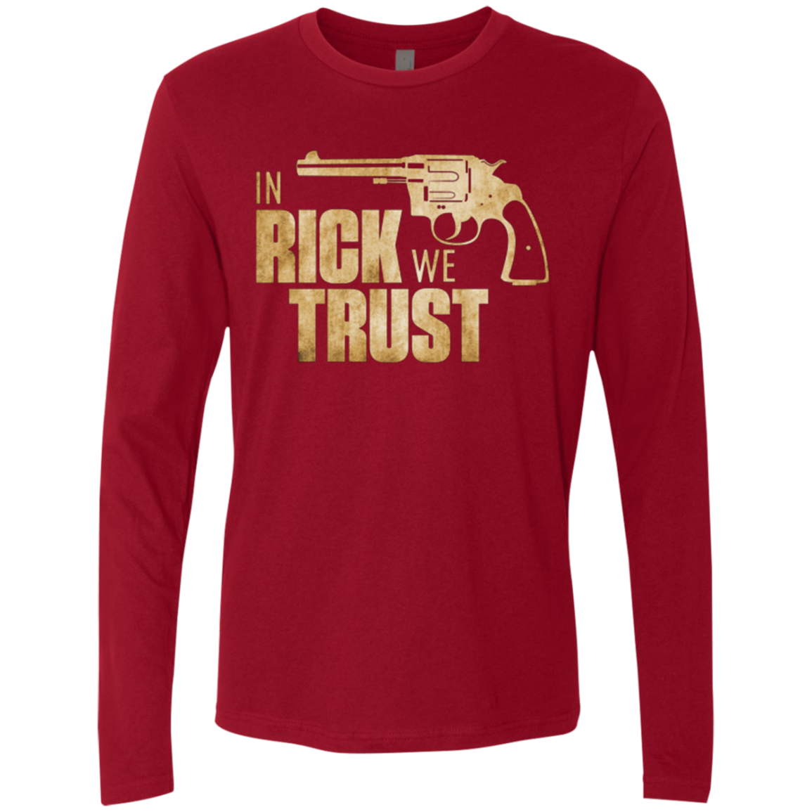 In Rick We Trust Men's Premium Long Sleeve