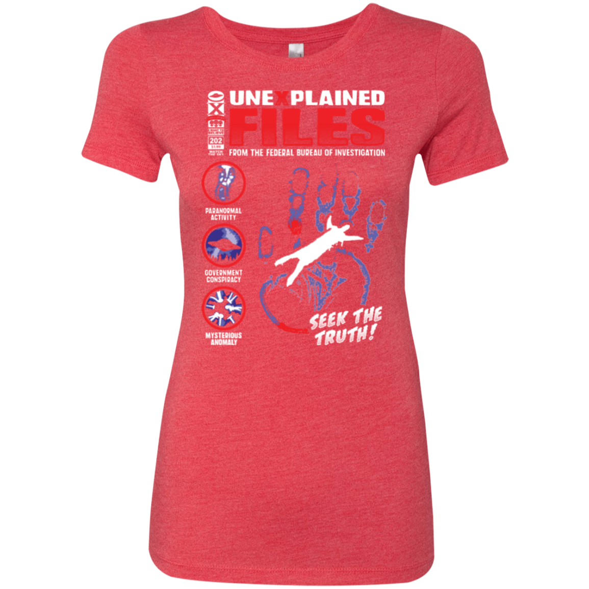 Unexplained Files Women's Triblend T-Shirt