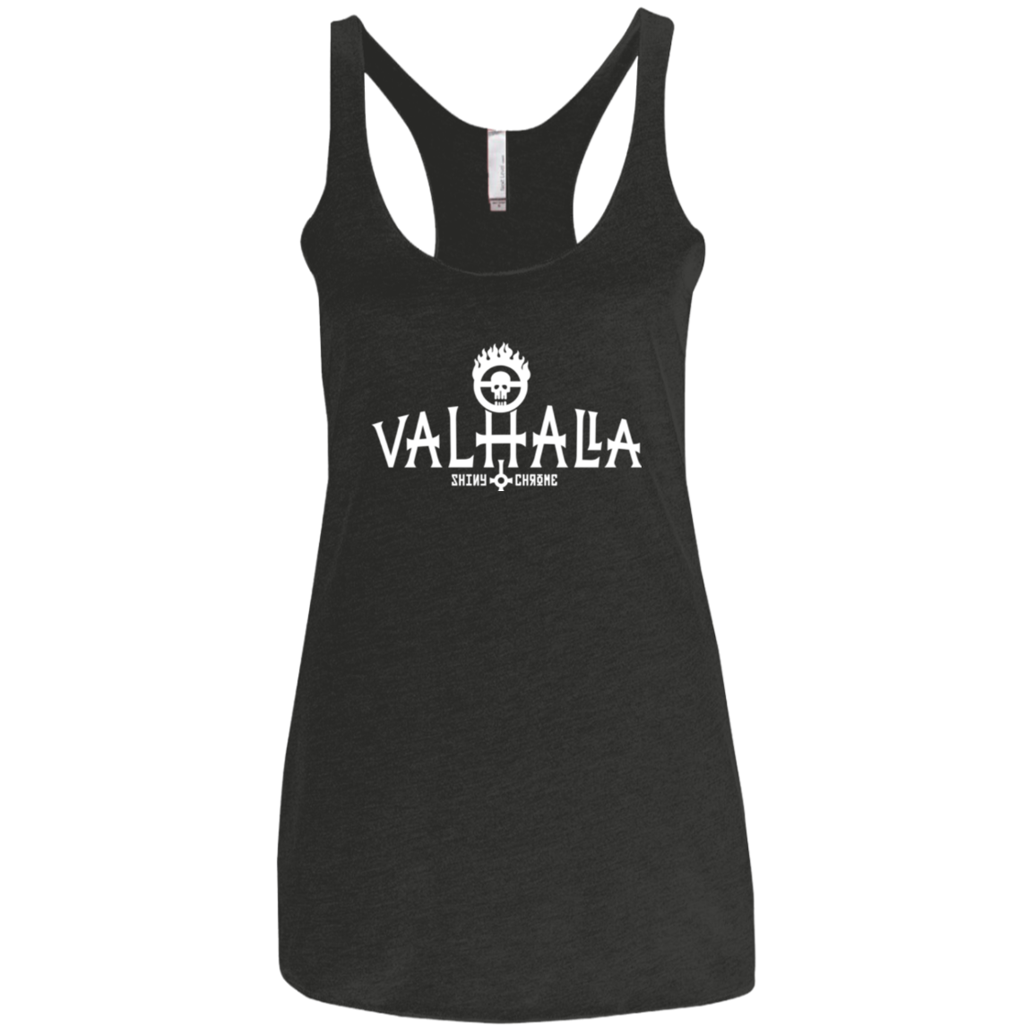 Valhalla Shiny & Chrome Women's Triblend Racerback Tank