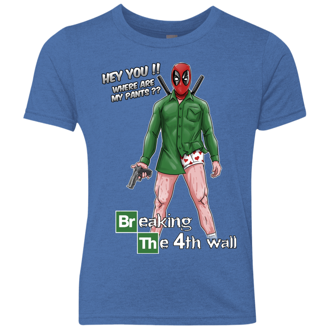 Breaking the 4th Wall Youth Triblend T-Shirt