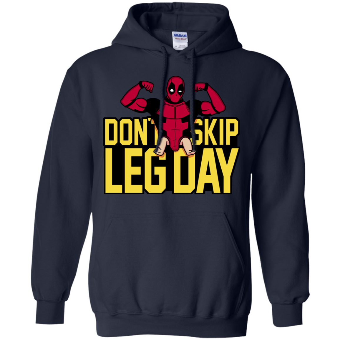 Dont Skip Leg Day Pullover Hoodie