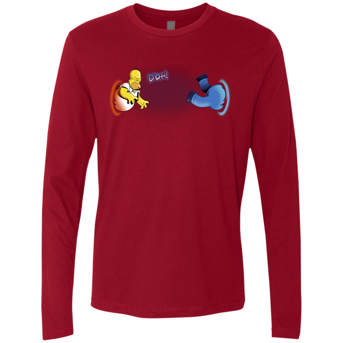Portal D'oh Men's Premium Long Sleeve