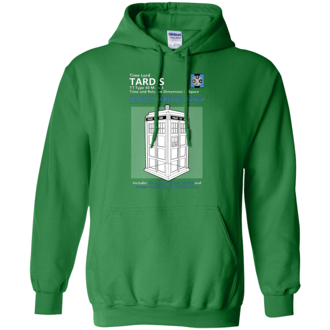TARDIS SERVICE AND REPAIR MANUAL Pullover Hoodie
