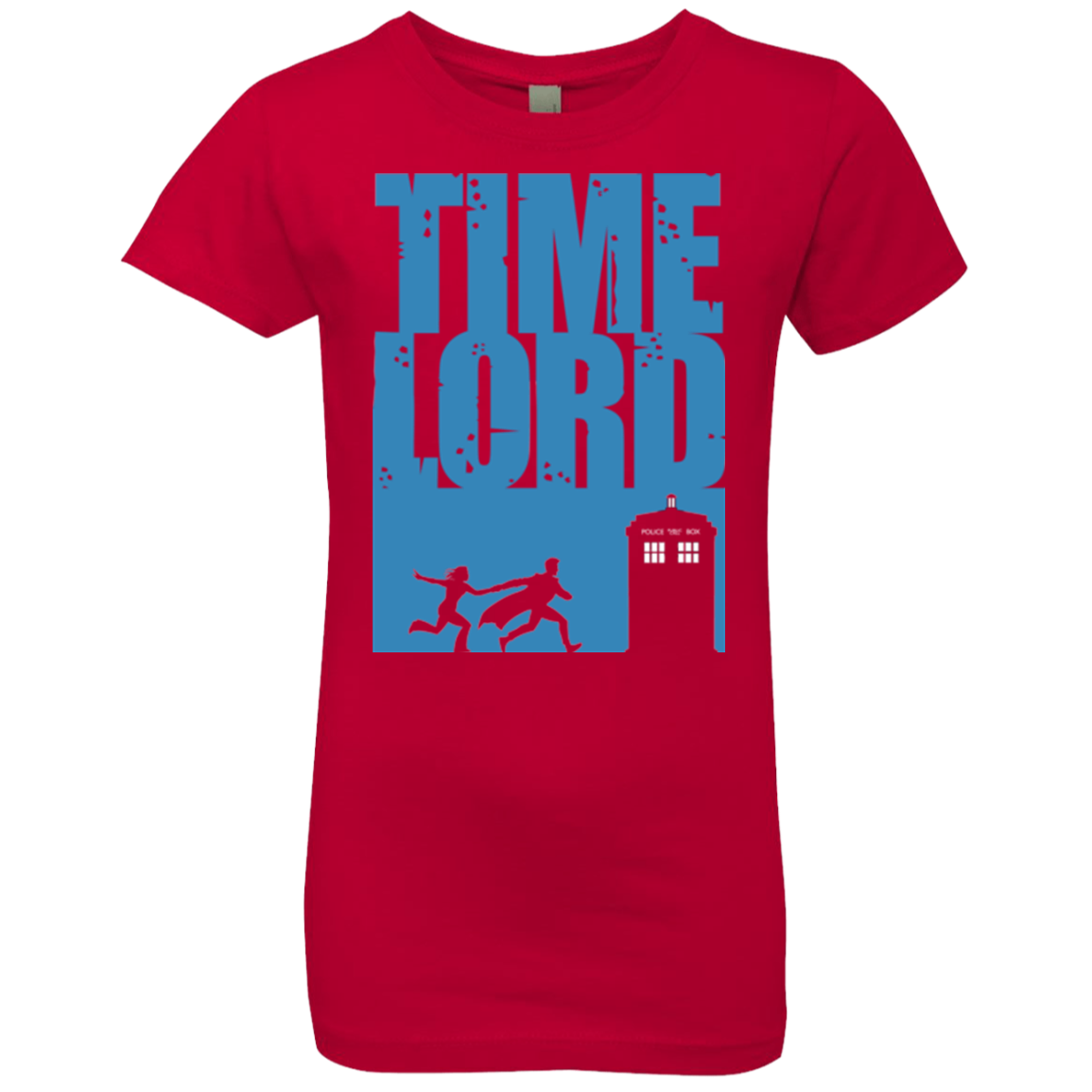 Time Lord Allons-y! Girls Premium T-Shirt