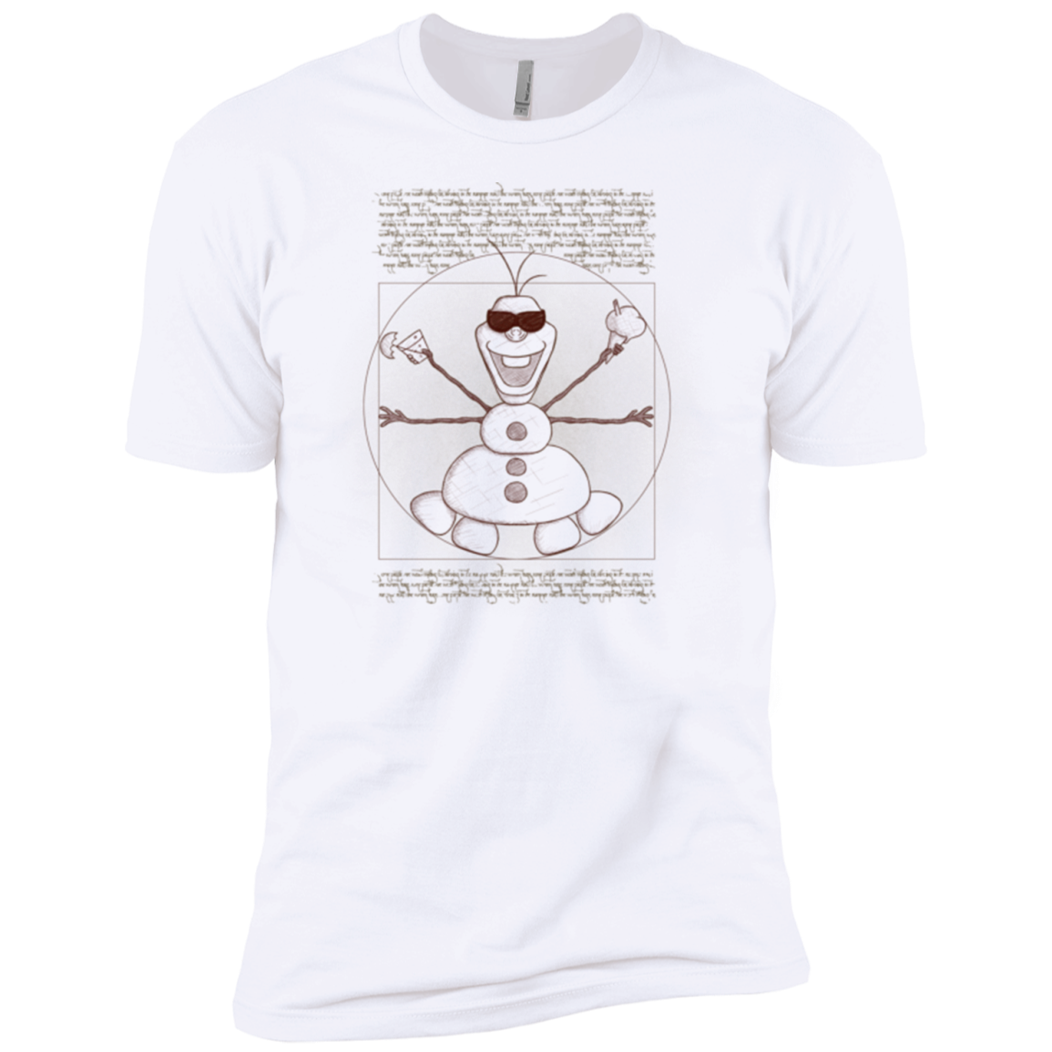 Vitruvian Summer Boys Premium T-Shirt