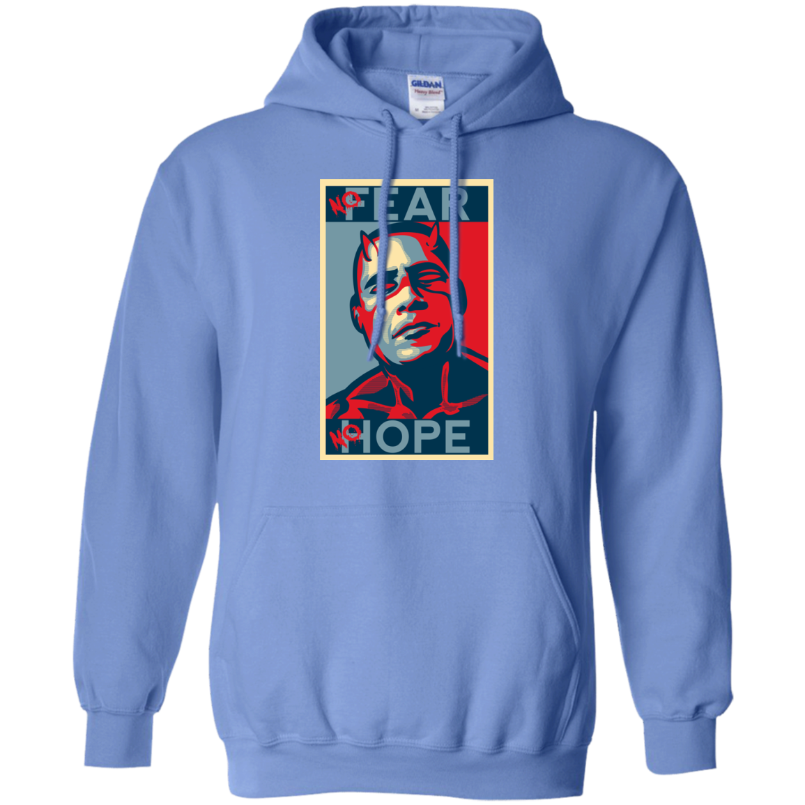 A man with no fear Pullover Hoodie