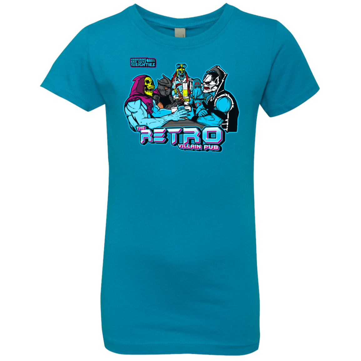 Retro Villain Pub Girls Premium T-Shirt