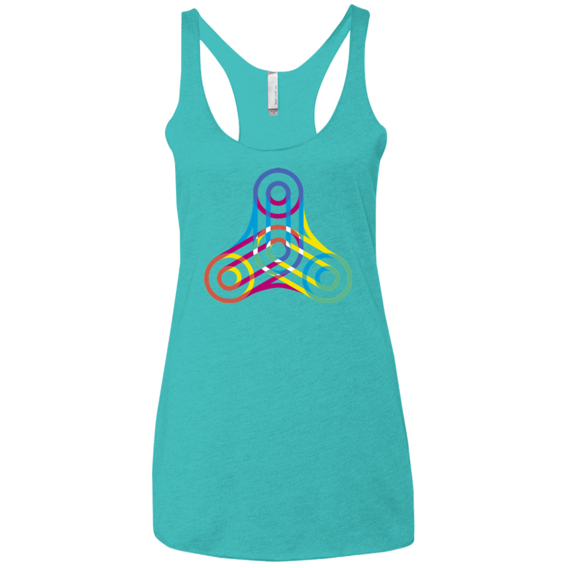 Never Win Women's Triblend Racerback Tank