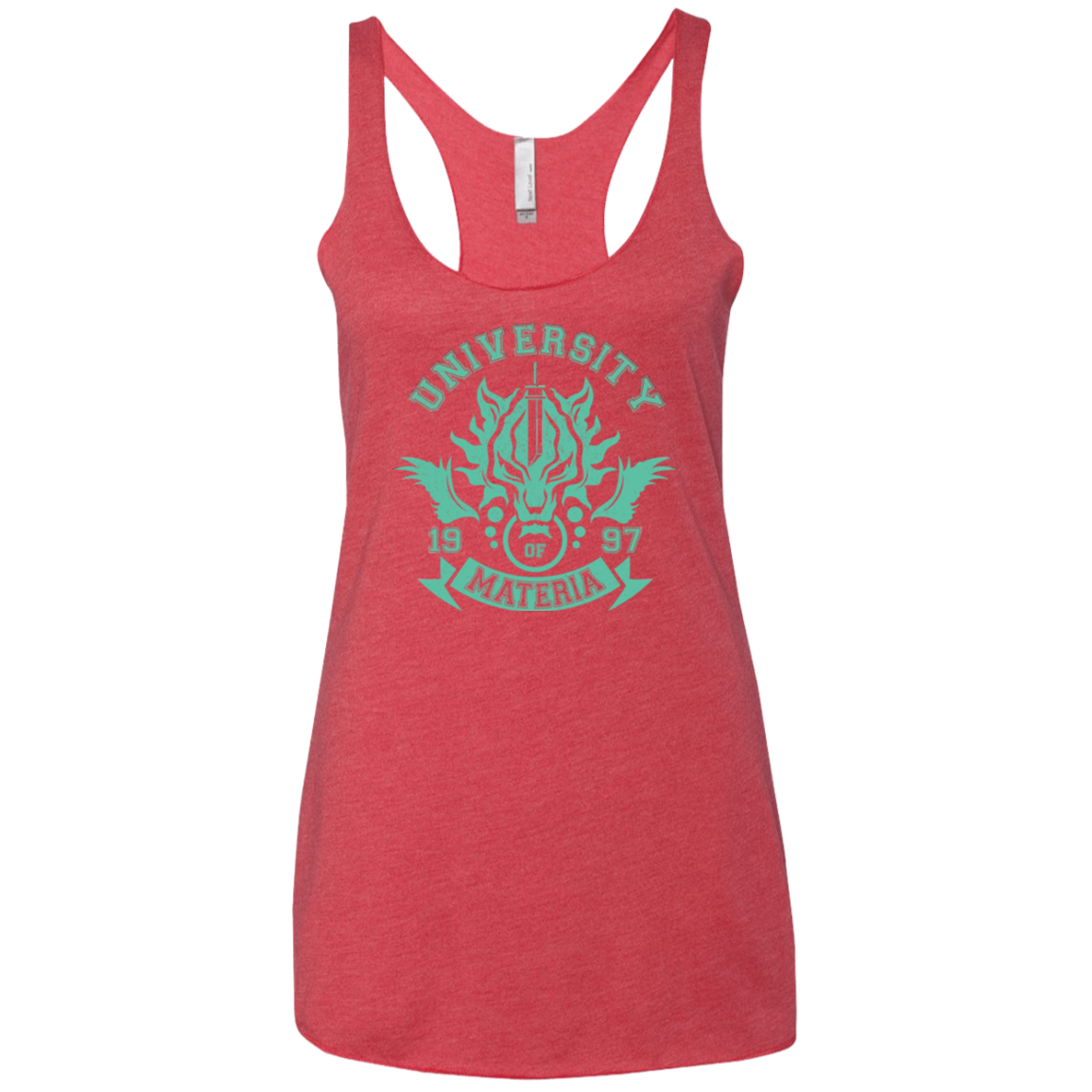 University of Materia Women's Triblend Racerback Tank