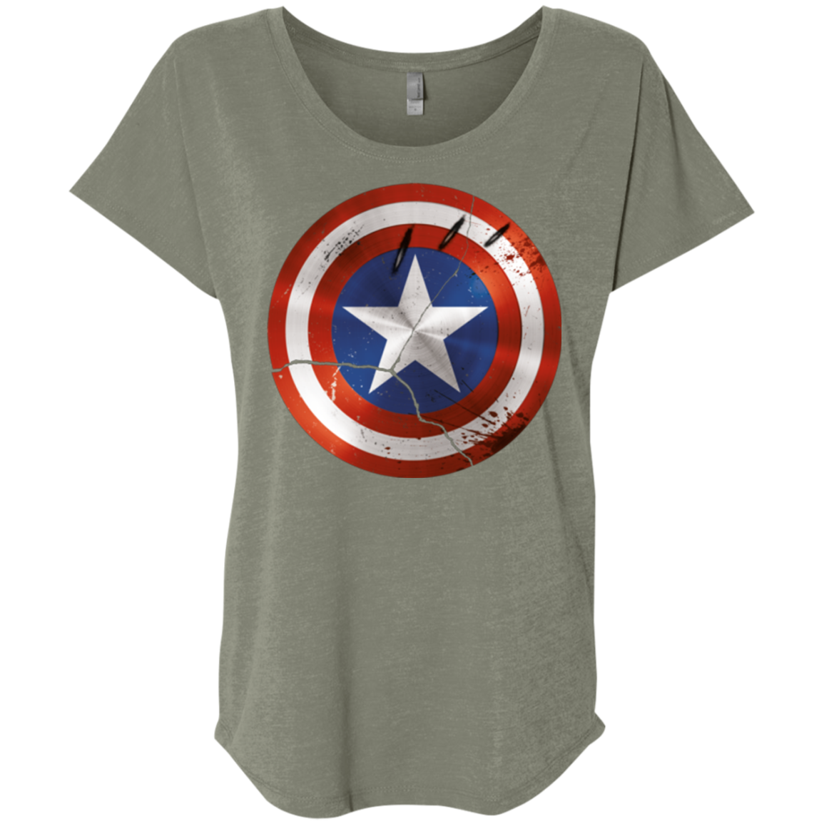 Civil War Triblend Dolman Sleeve
