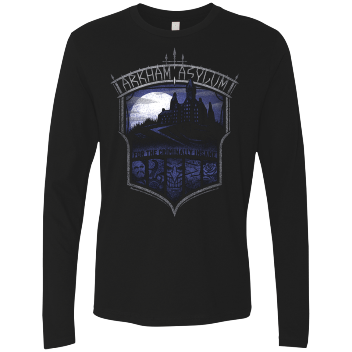 Arkham Asylum Men's Premium Long Sleeve
