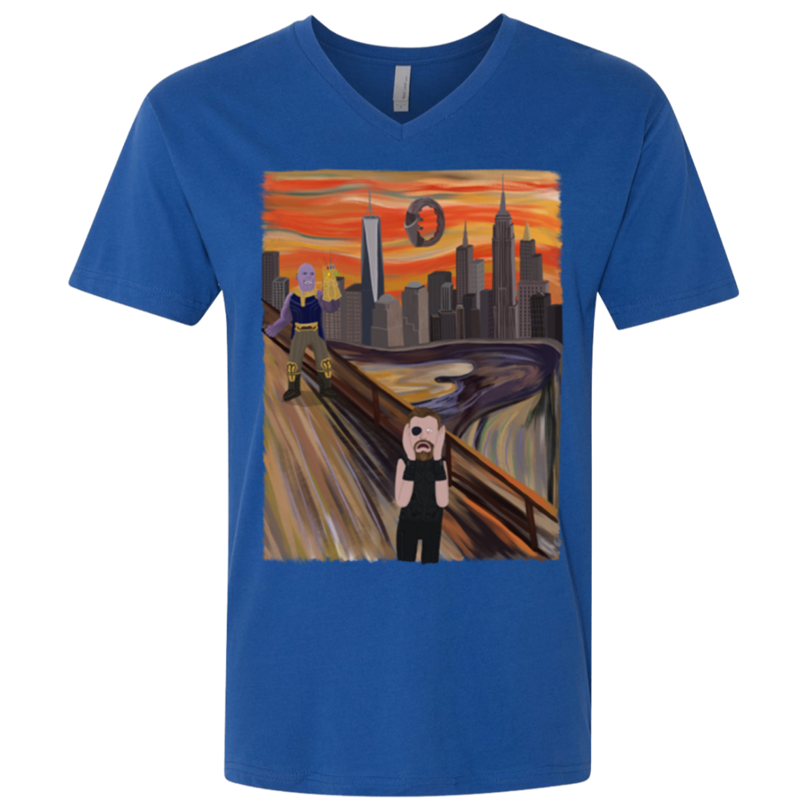 Thunder Scream Men's Premium V-Neck