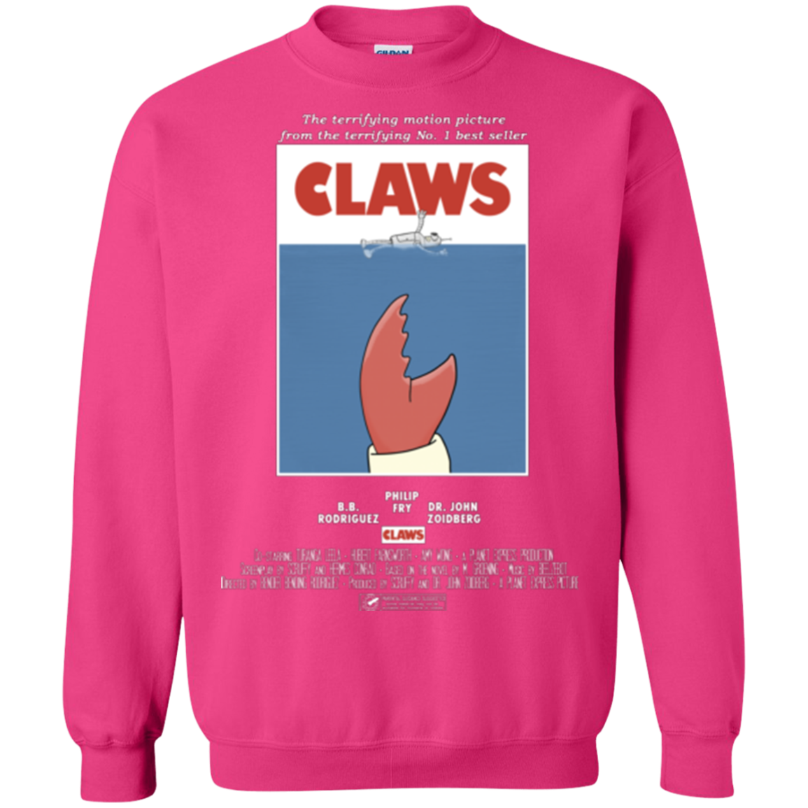 Claws Movie Poster Crewneck Sweatshirt