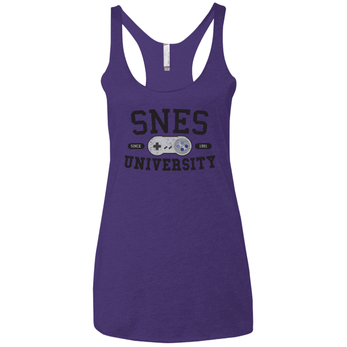 SNES Women's Triblend Racerback Tank