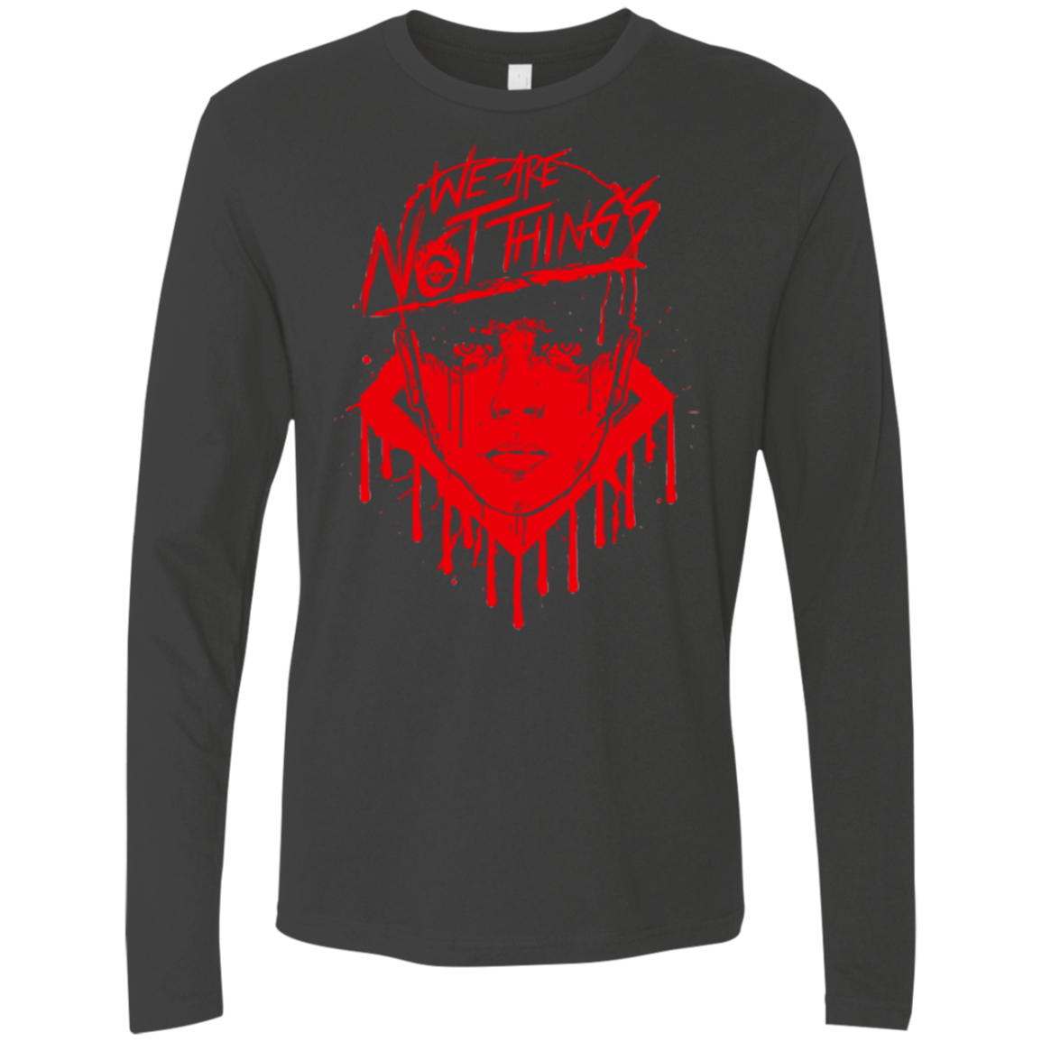 We Are Not Things Men's Premium Long Sleeve