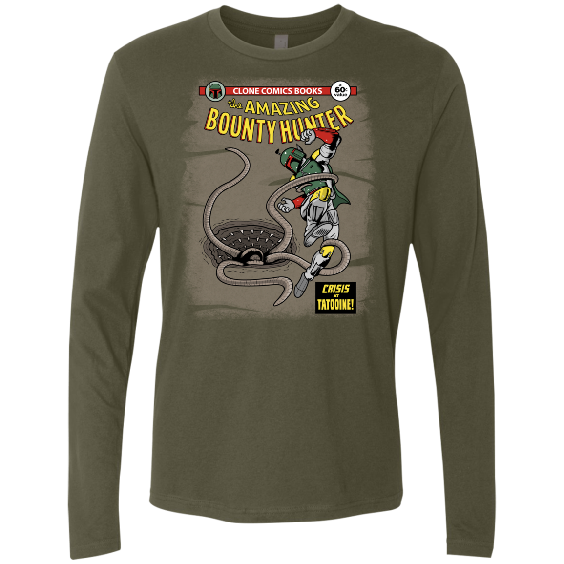 The Amazing Bounty Hunter Men's Premium Long Sleeve