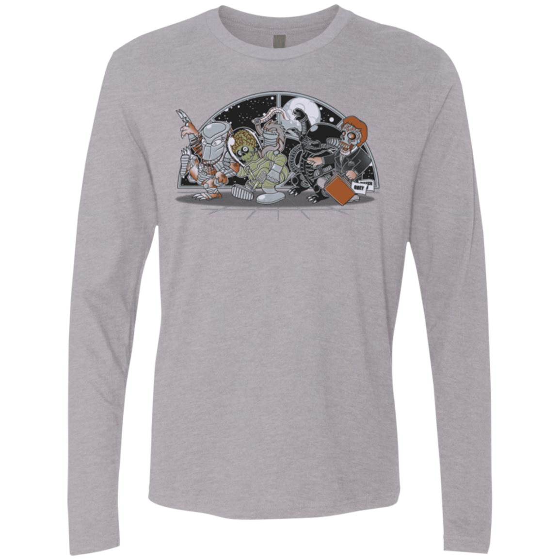 Where The Nasty Aliens are Men's Premium Long Sleeve