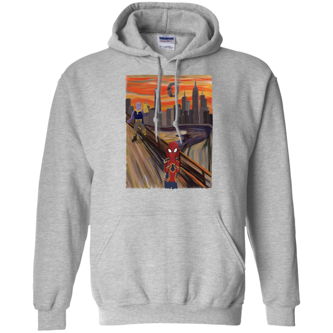 Spider Scream Pullover Hoodie