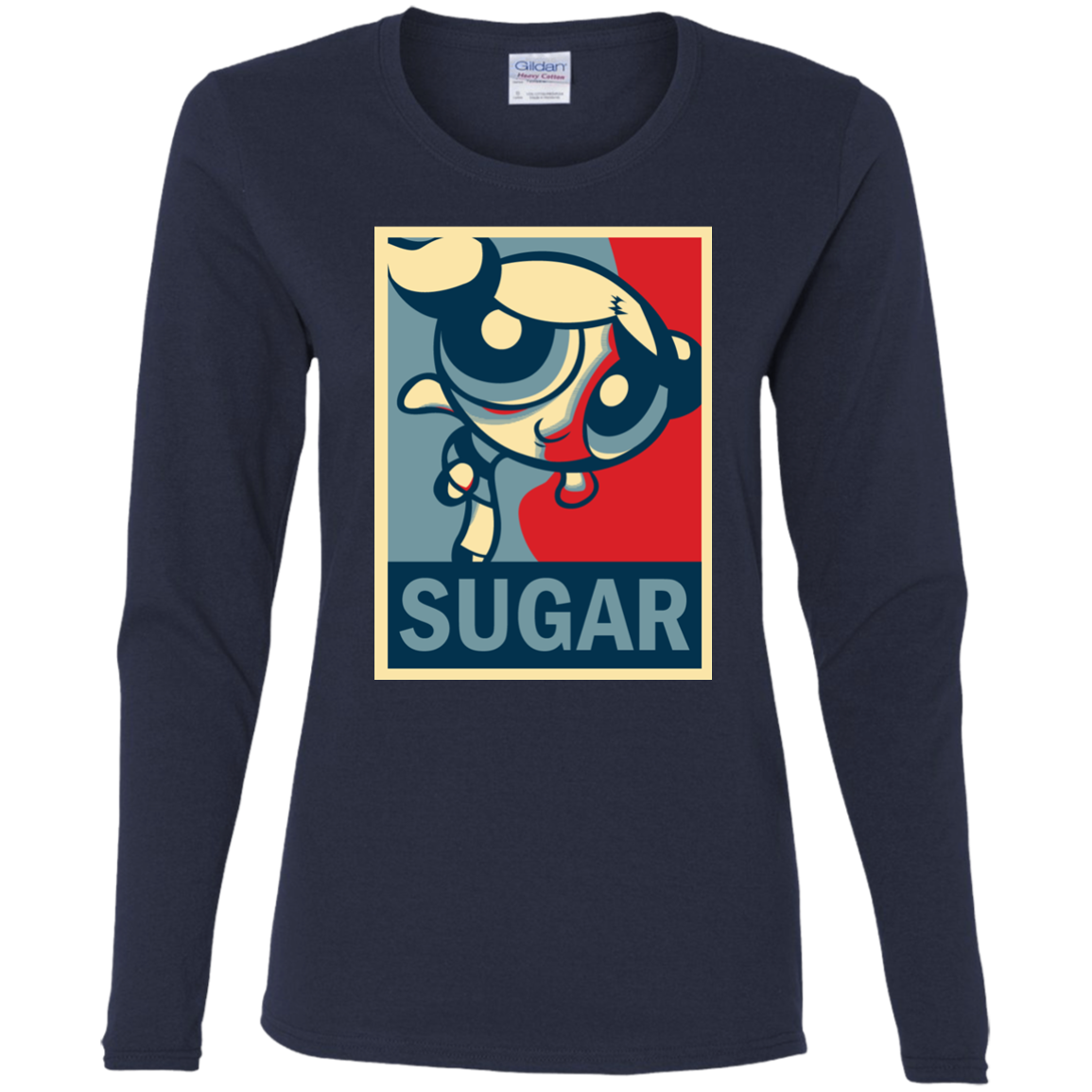 Sugar Powerpuff Women's Long Sleeve T-Shirt