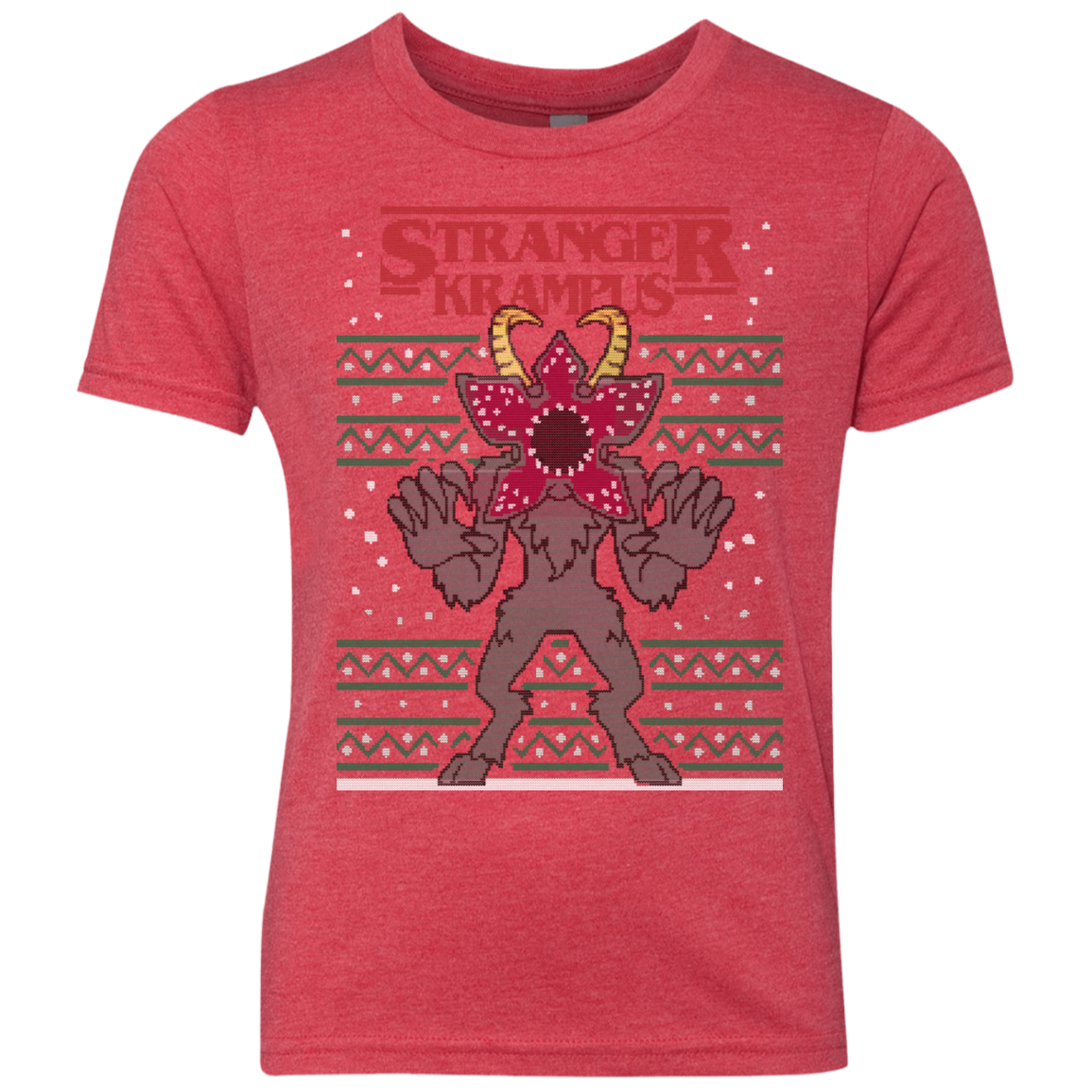 Stranger Krampus Youth Triblend T-Shirt