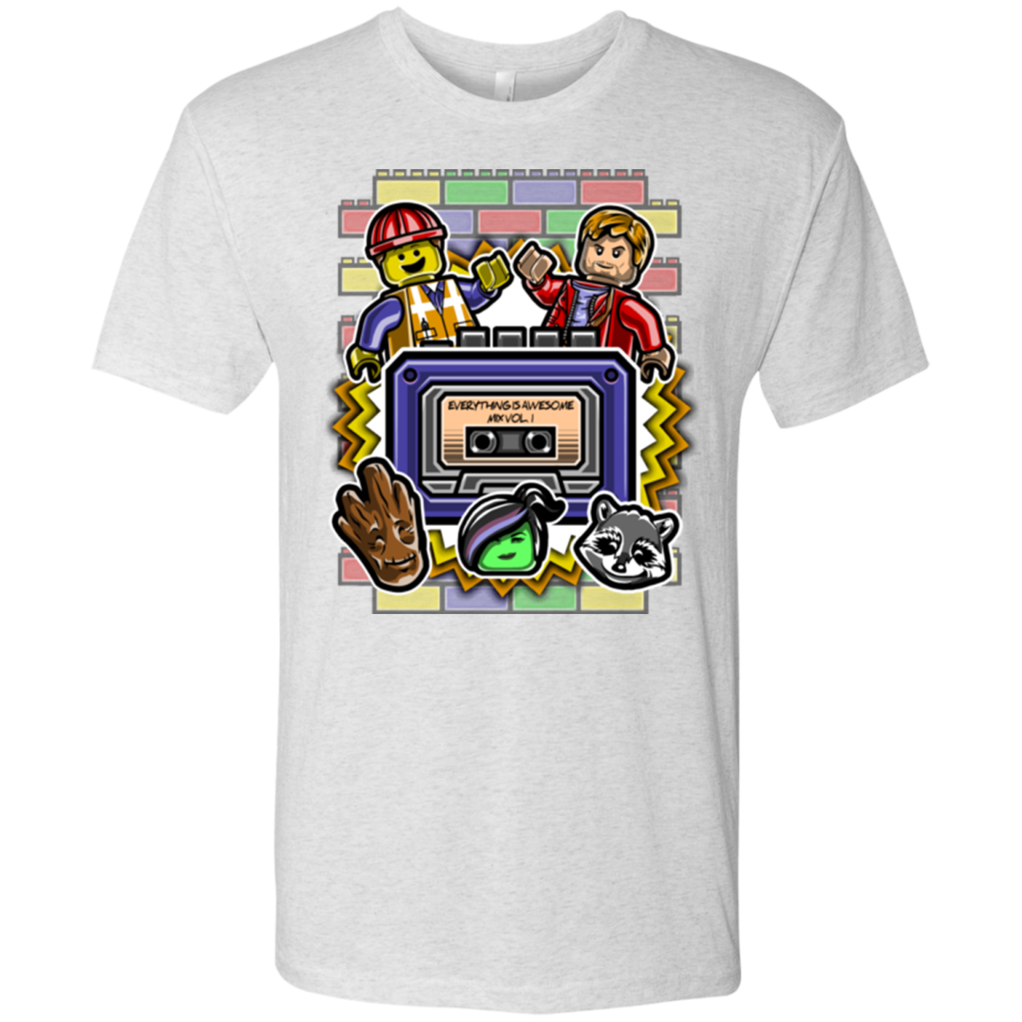 Everything is awesome mix Men's Triblend T-Shirt