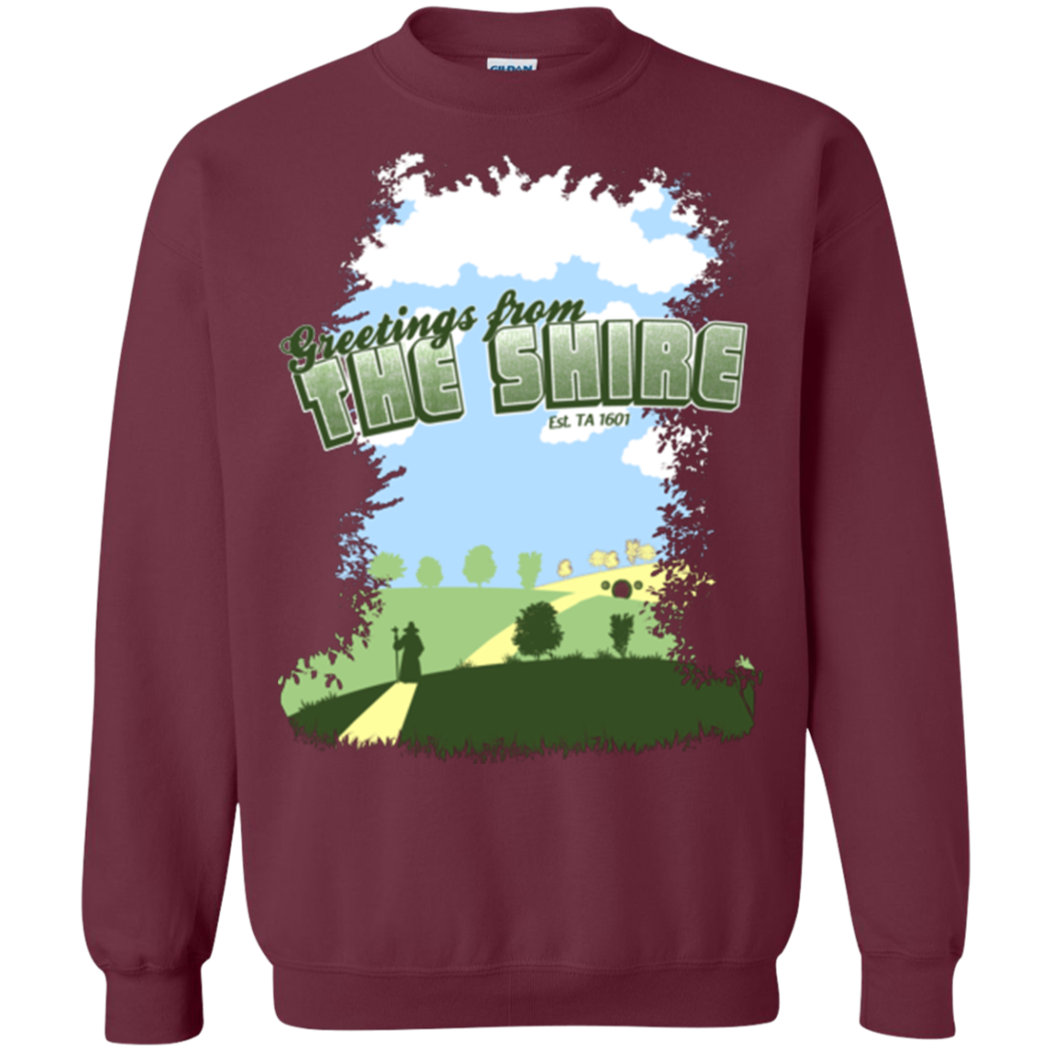 Greetings From Shire Crewneck Sweatshirt