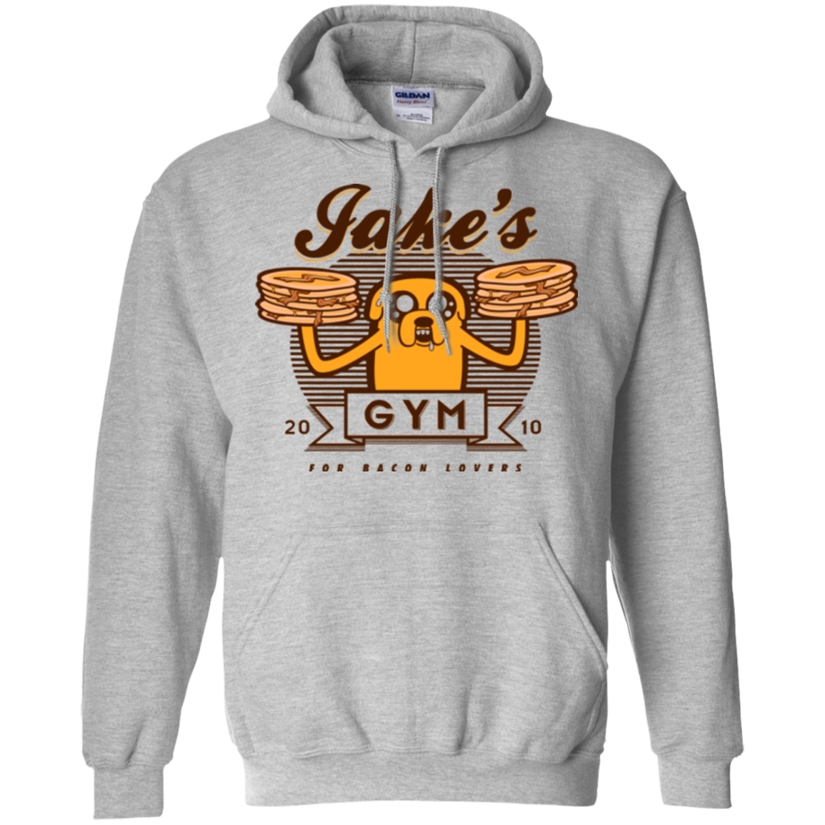 Bacon lovers gym Pullover Hoodie
