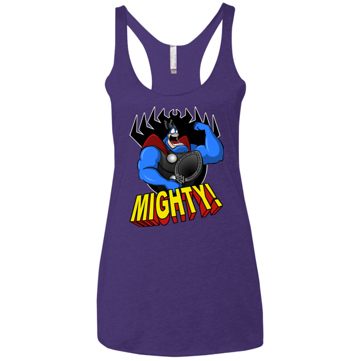 The Mighty Tick Women's Triblend Racerback Tank