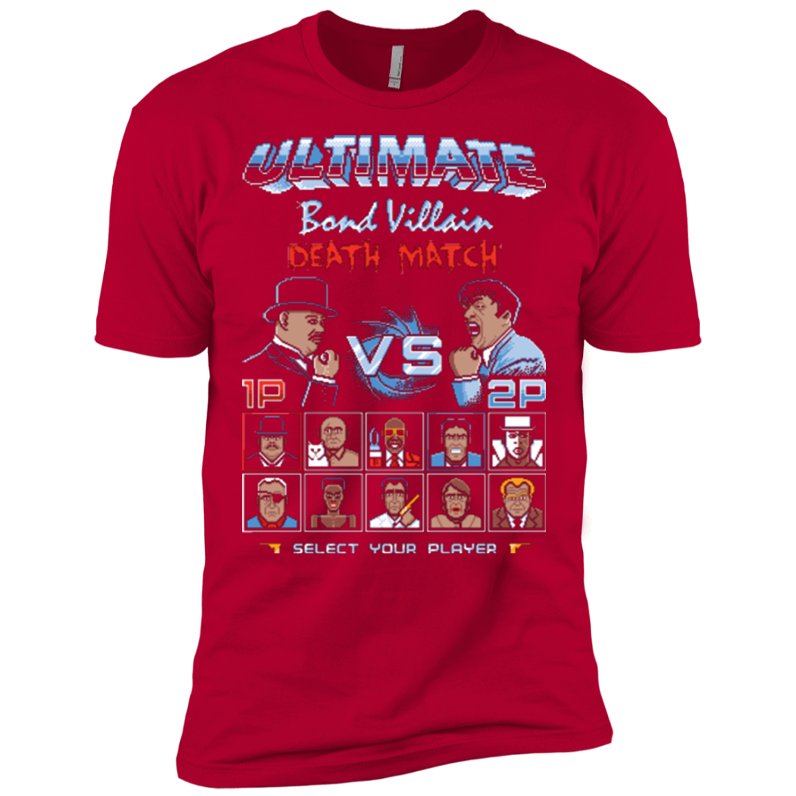 Bond Villain Death Match Men's Premium T-Shirt
