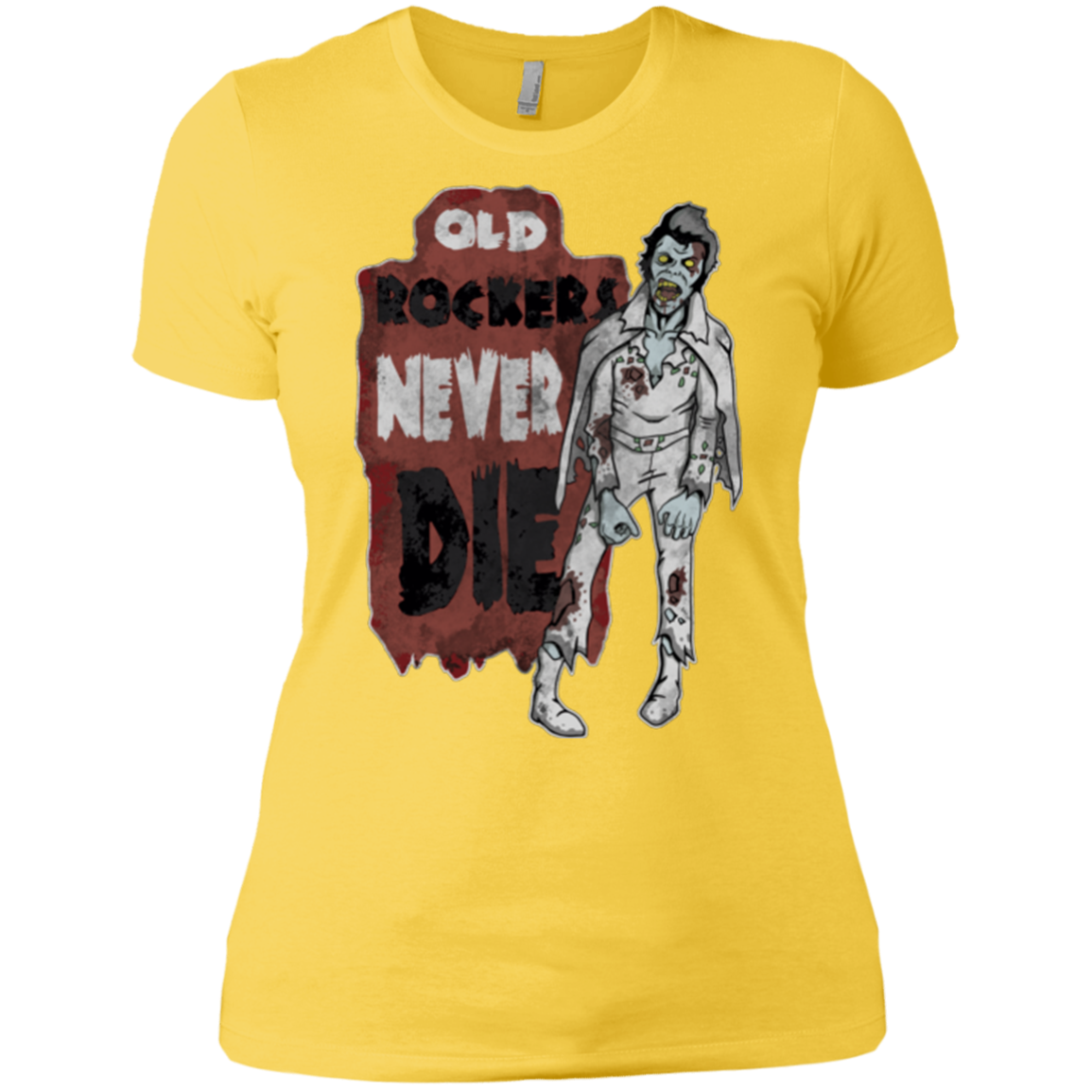 Old Rockers Never Die Women's Premium T-Shirt
