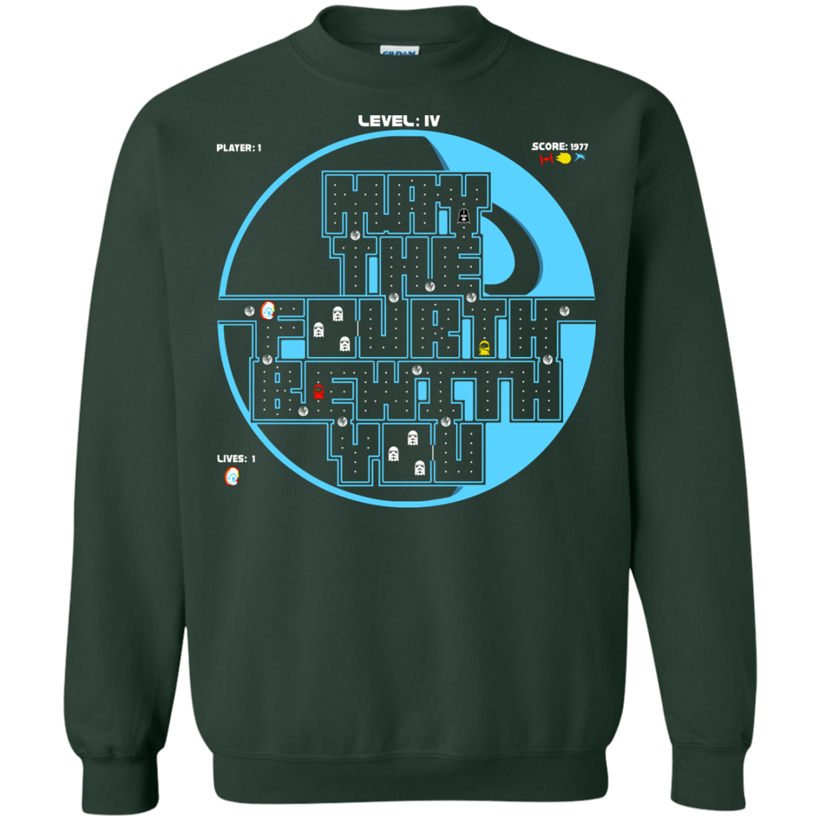 Pacman May The Fourth Crewneck Sweatshirt