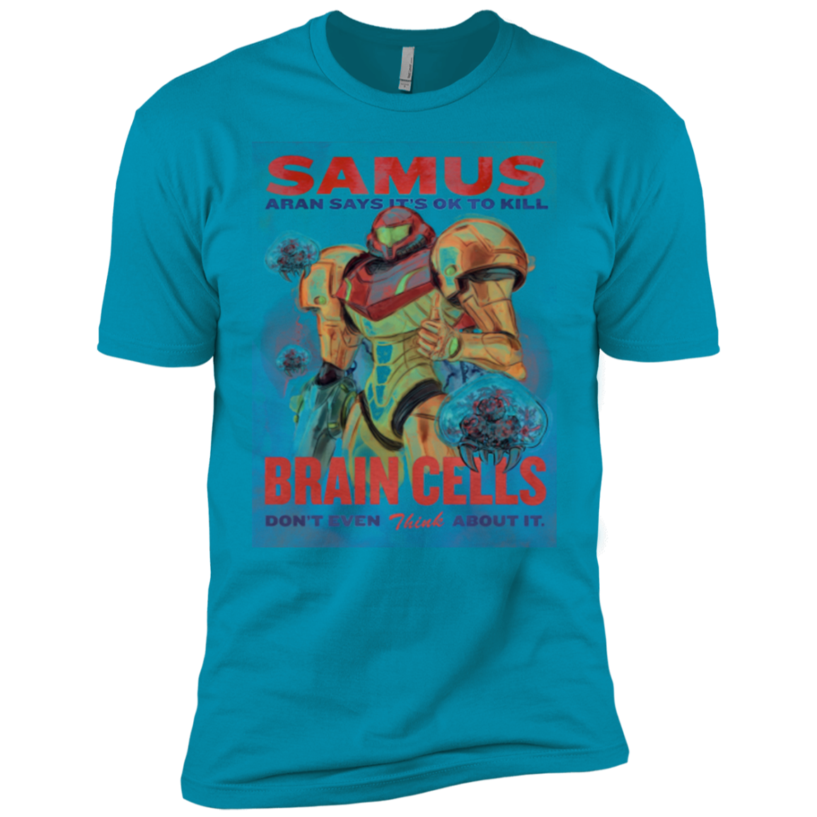 Samus Aran Propaganda Boys Premium T-Shirt