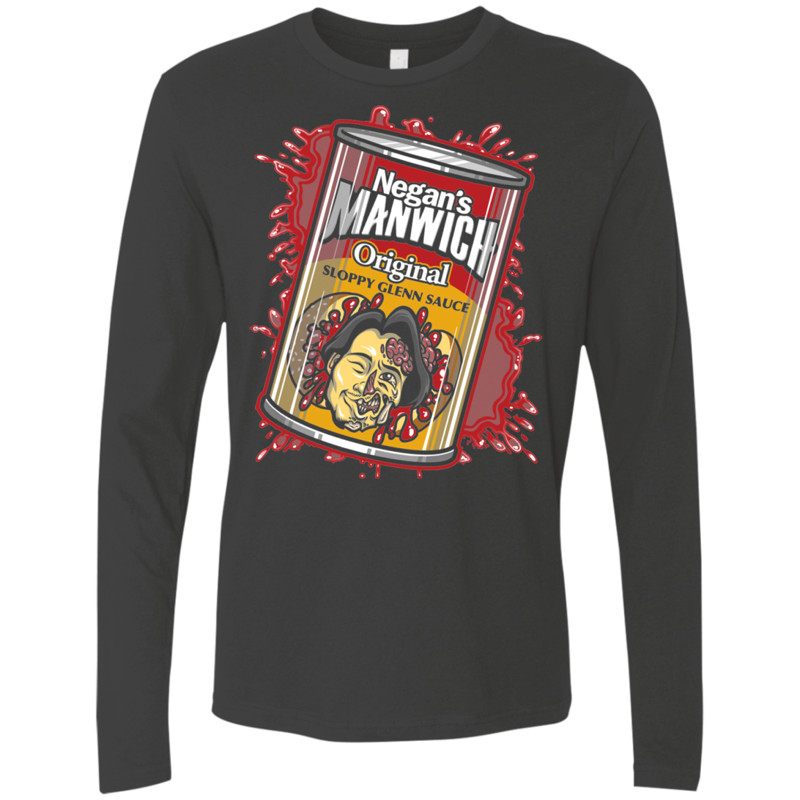 Negans Manwich Men's Premium Long Sleeve