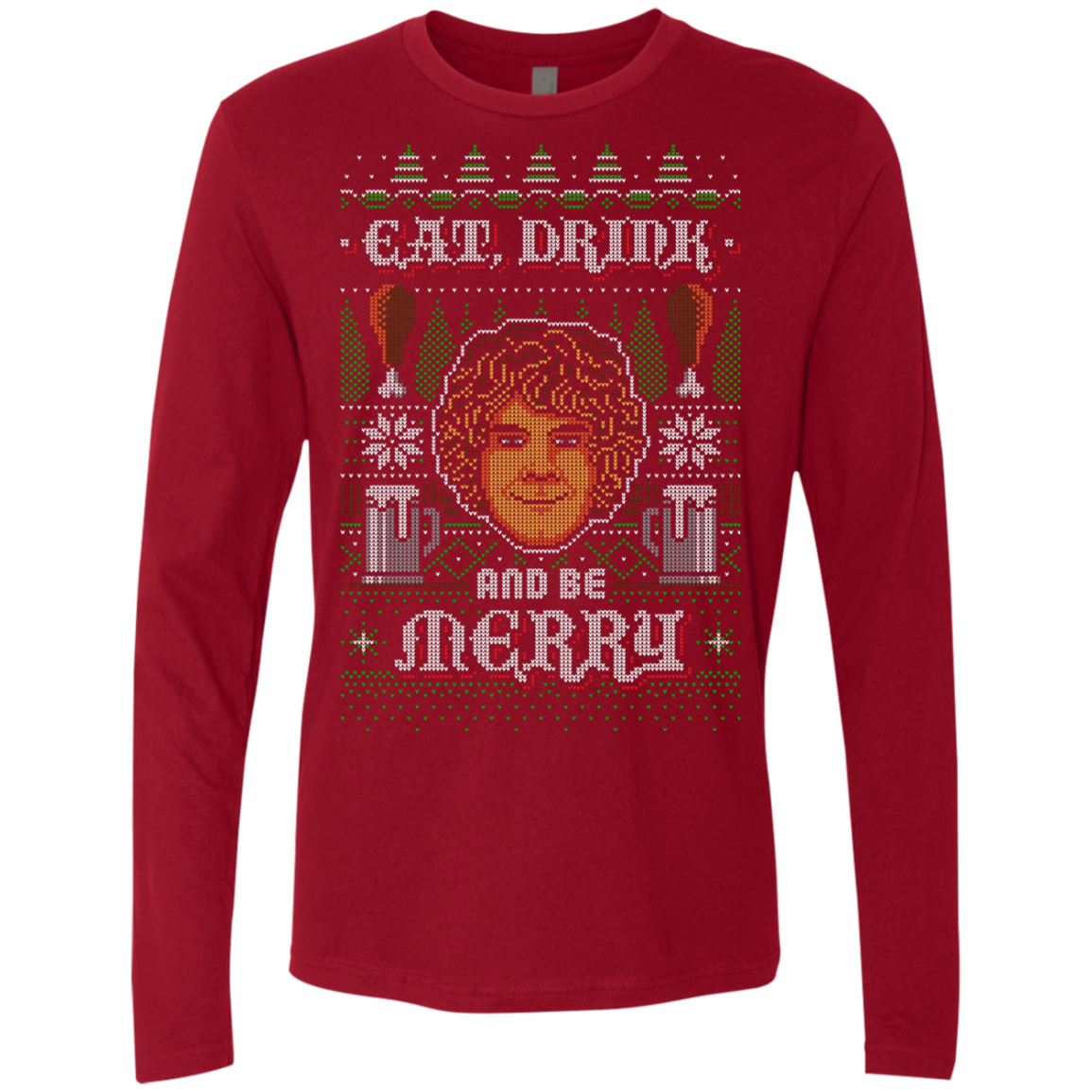 Be Merry Men's Premium Long Sleeve