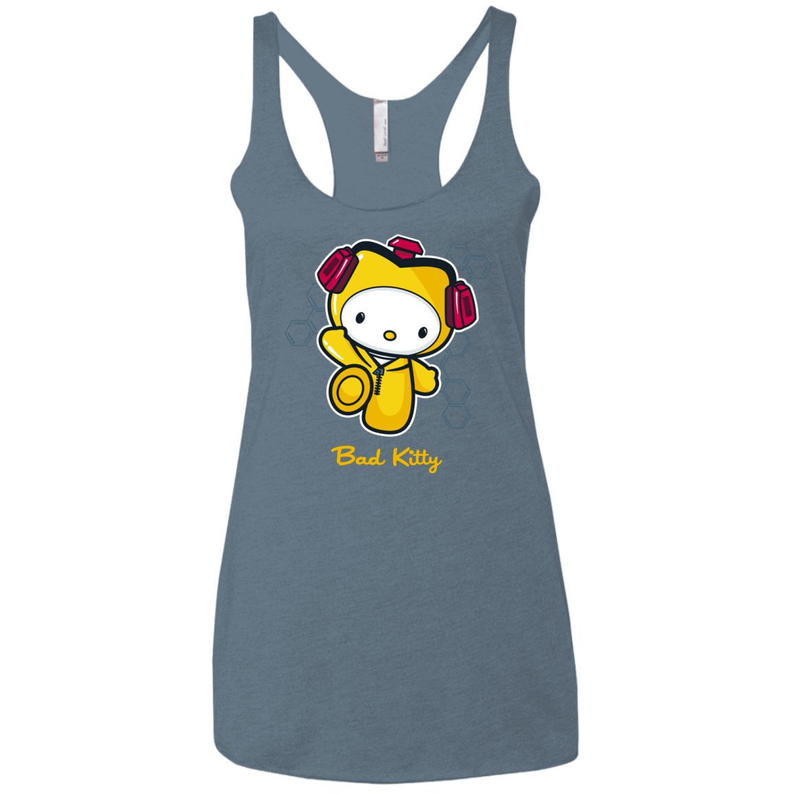 Bad Kitty Women's Triblend Racerback Tank