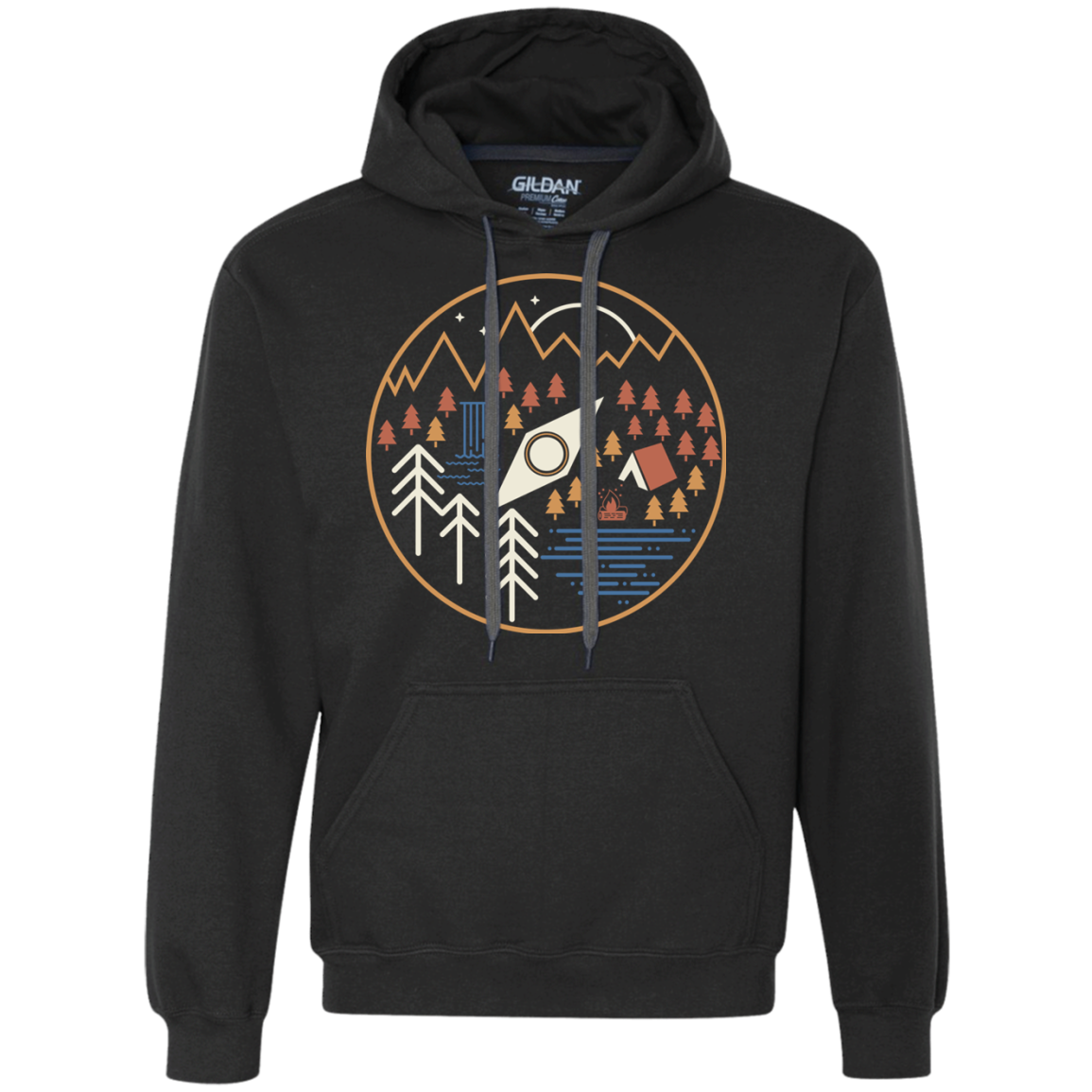 Discover Camping Premium Fleece Hoodie