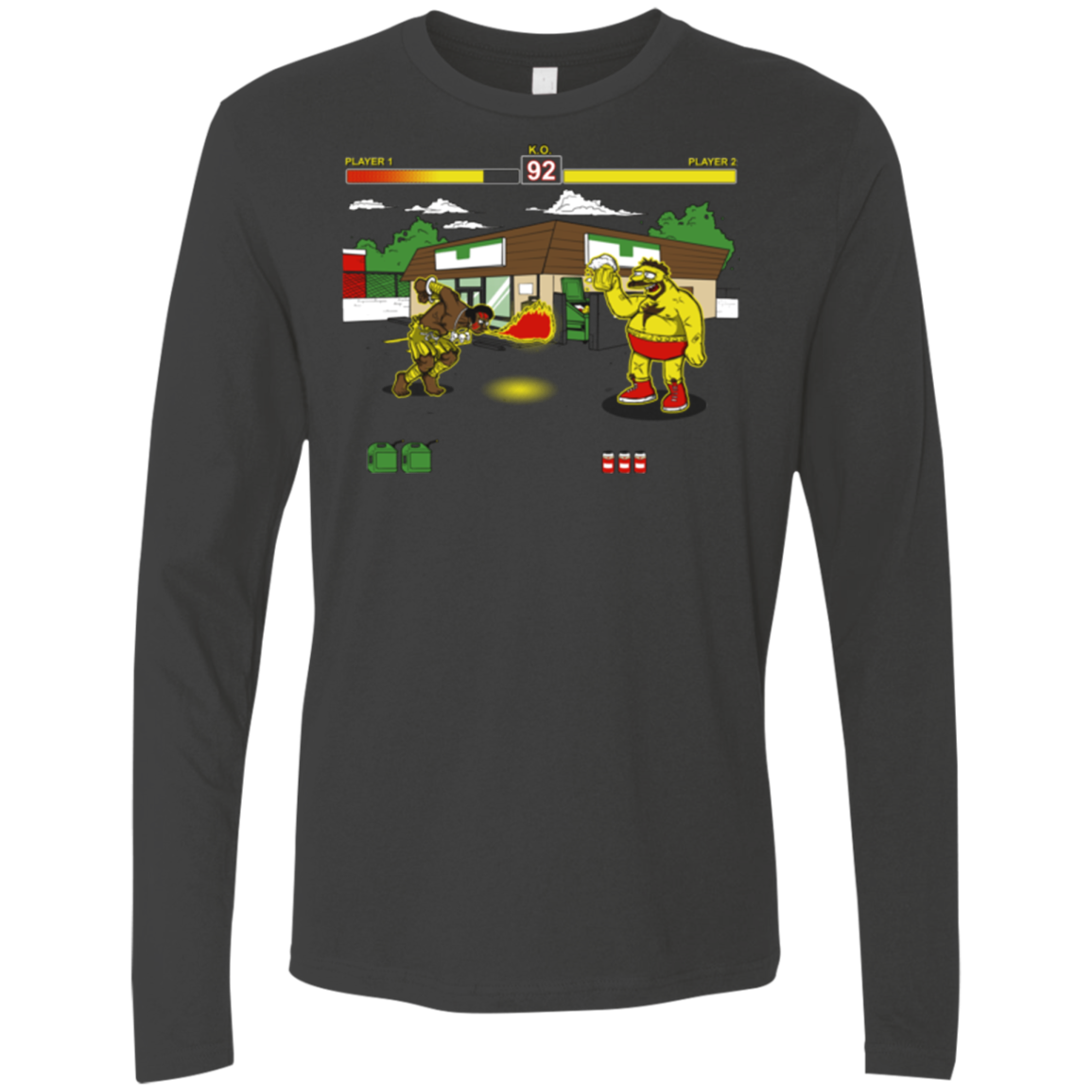 Springfield Fighter Men's Premium Long Sleeve