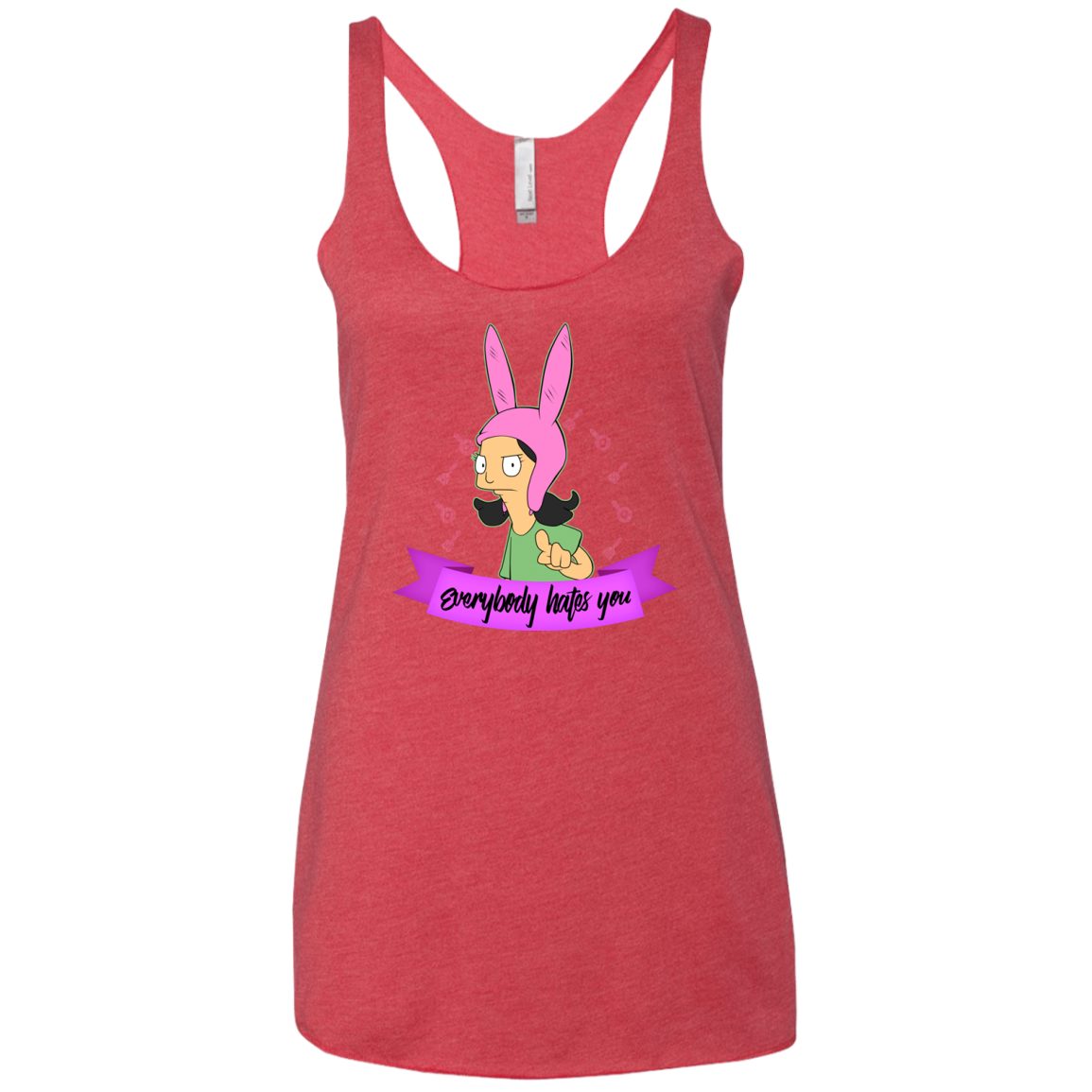 Louise Everybody Women's Triblend Racerback Tank