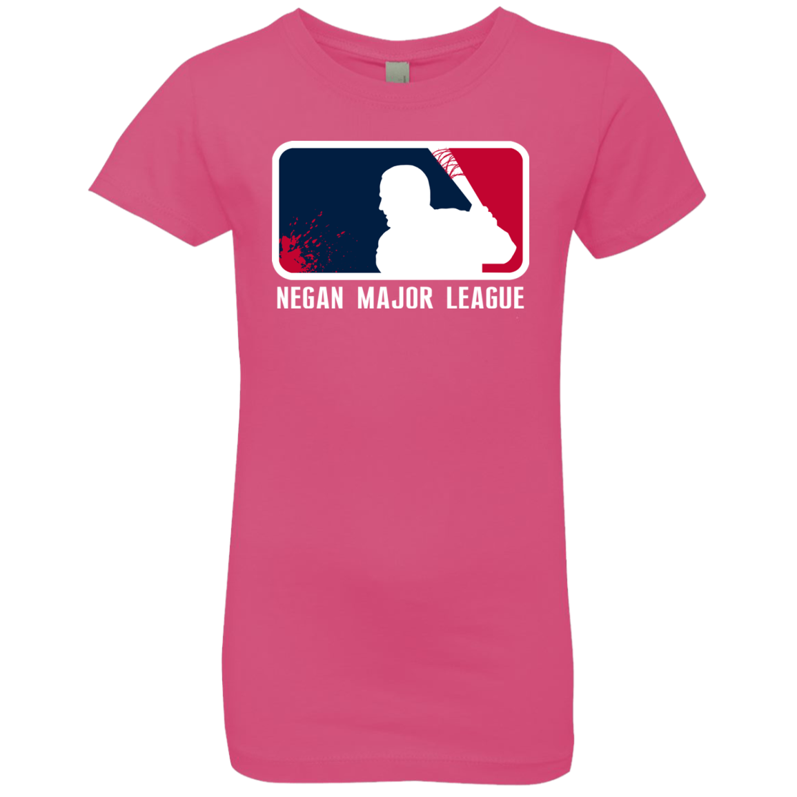 Negan Mayor League Girls Premium T-Shirt