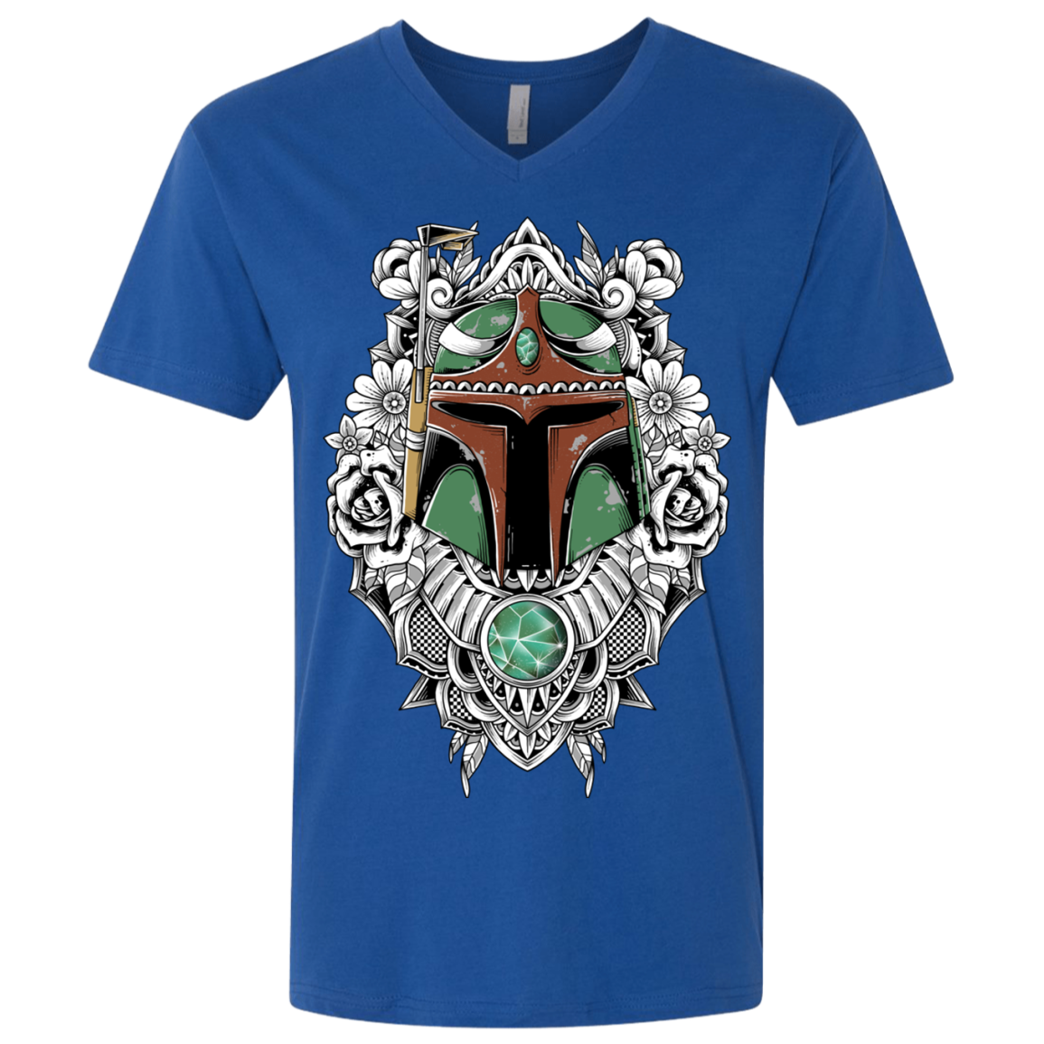 Mandalorian Warrior Men's Premium V-Neck