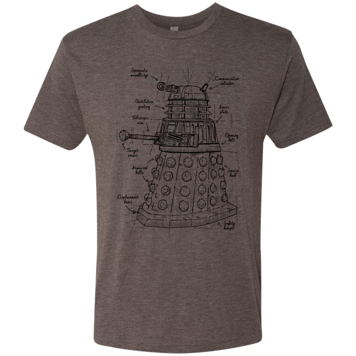 Dalek Plan Men's Triblend T-Shirt