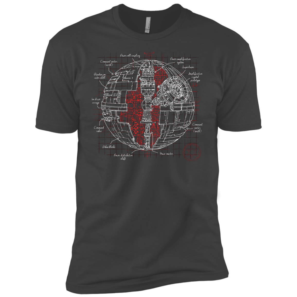 Death Star Plan Boys Premium T-Shirt