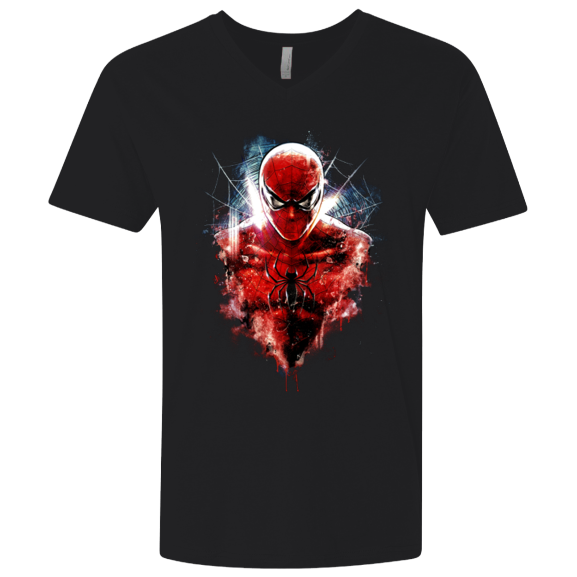 Spiderman Men's Premium V-Neck