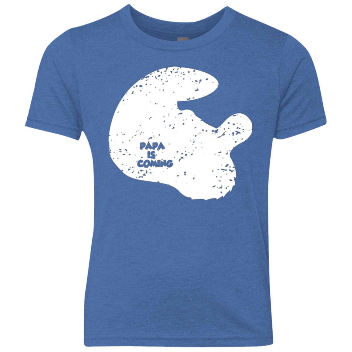 Papa Is Coming Youth Triblend T-Shirt