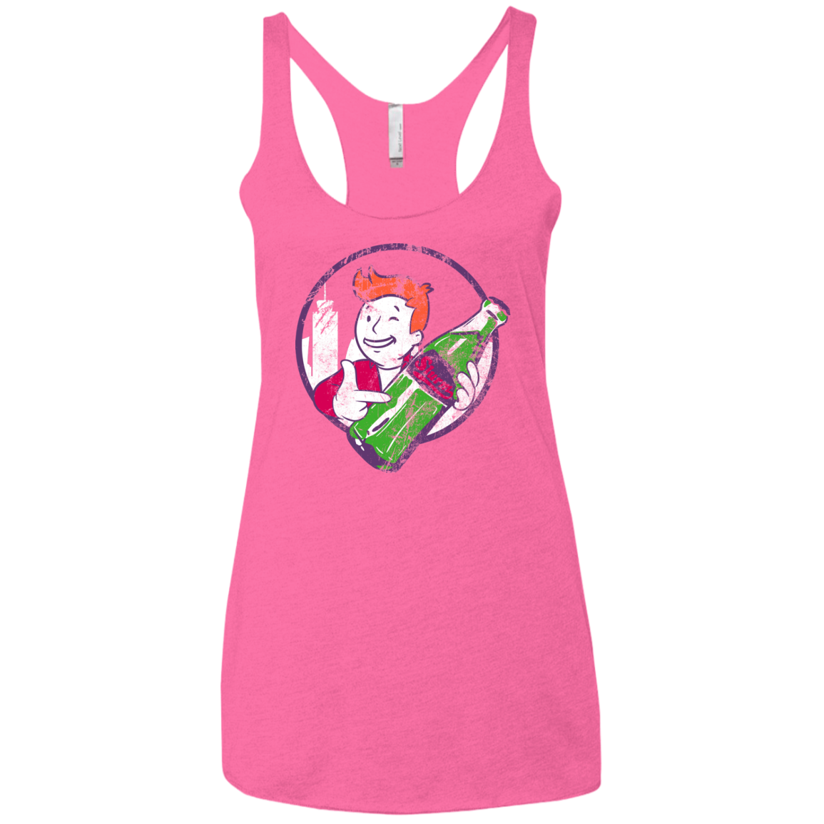 Slurm Cola Women's Triblend Racerback Tank