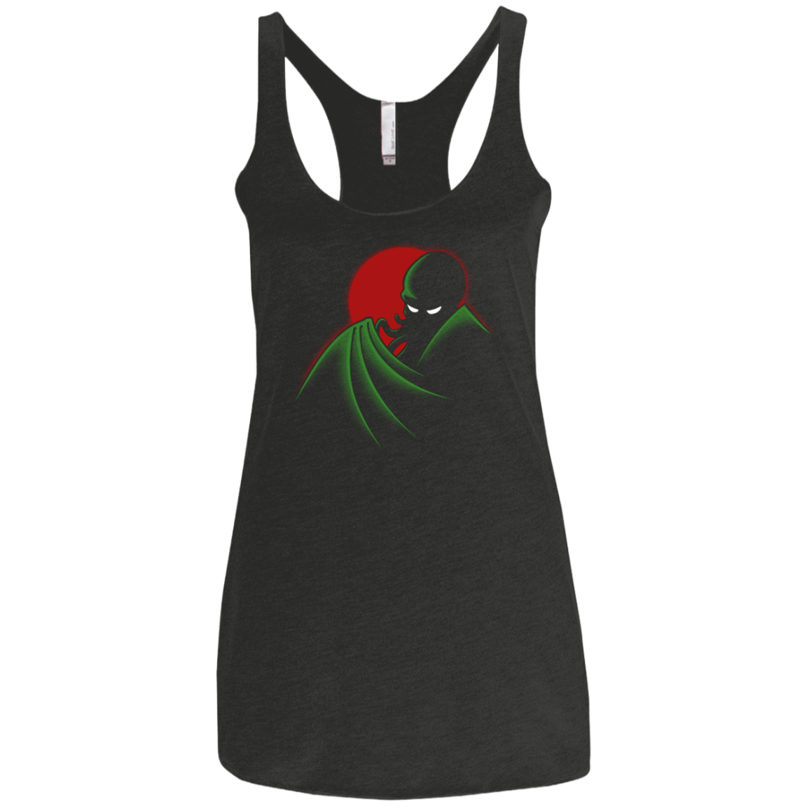 CTHULHU THE ANIMATED SERIES Women's Triblend Racerback Tank