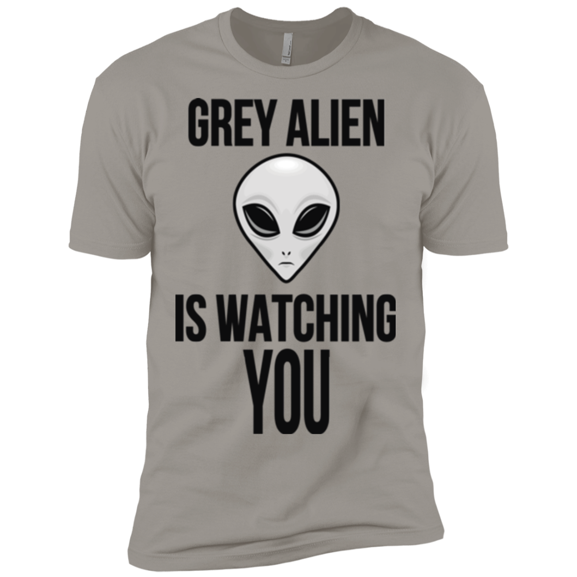 Grey Alien Men's Premium T-Shirt
