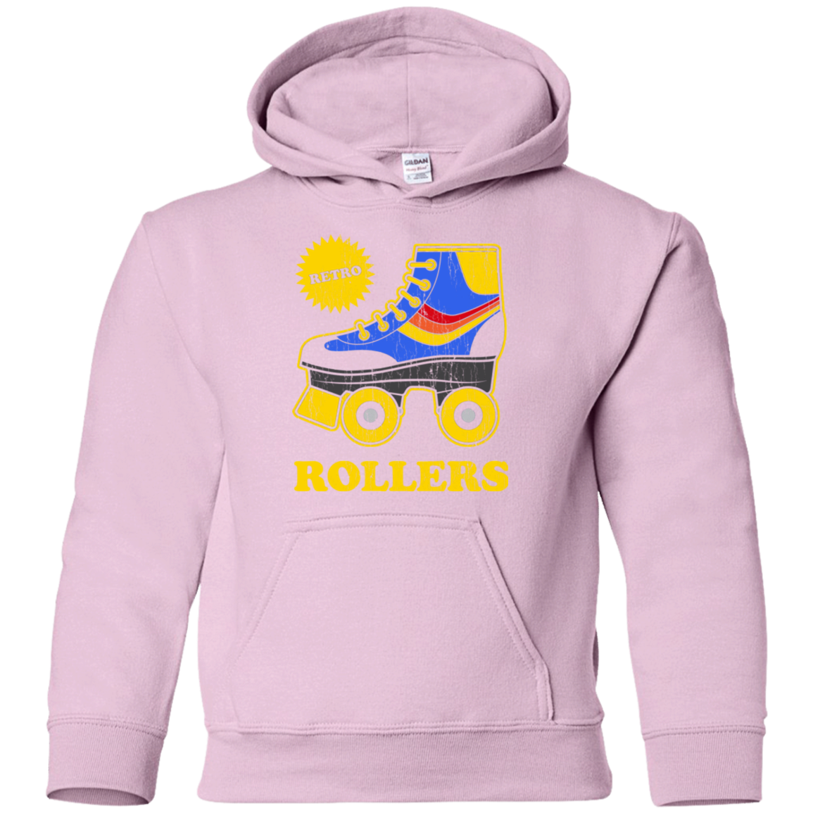 Retro rollers Youth Hoodie